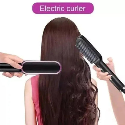 Thermal Negative Ion Hair Straightener Styling Comb