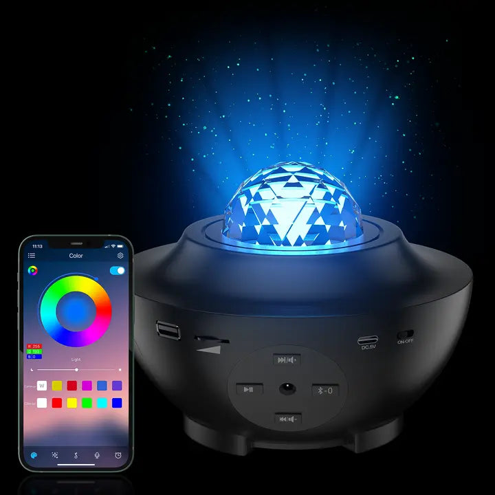 Smart 4 in 1 Star Projector Starry Galaxy Sky WIFI Smart App Control and Remote