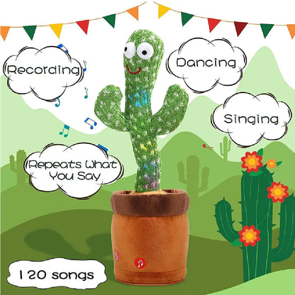 Dancing and Talking Cactus Toy