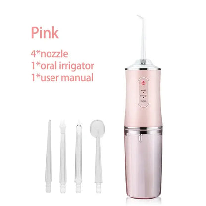 3-Mode Dental Water Flosser , Irrigator & Braces Cleaner