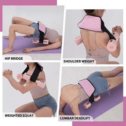 Stylish Hip Thrust Belt Glute Bridge Pad