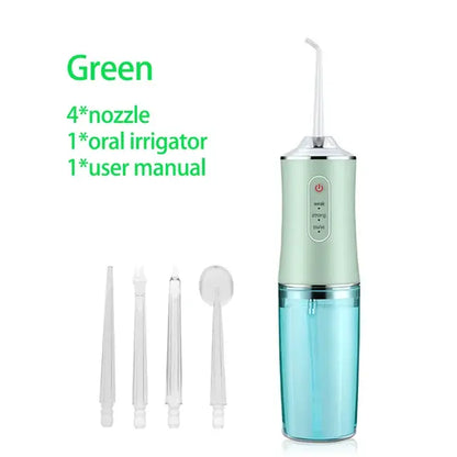 3-Mode Dental Water Flosser , Irrigator & Braces Cleaner