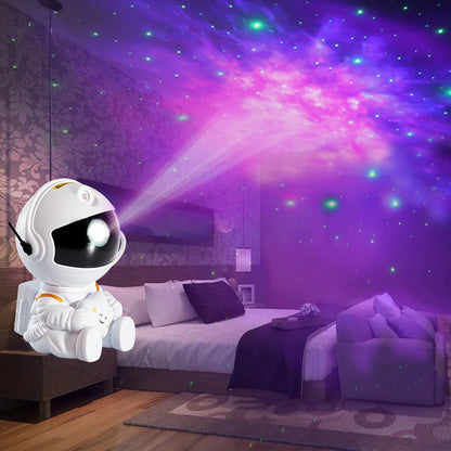 Astronaut Galaxy Projector Sitting LED Night Light Starry Sky Projector Lamp