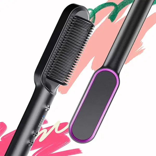 Thermal Negative Ion Hair Straightener Styling Comb