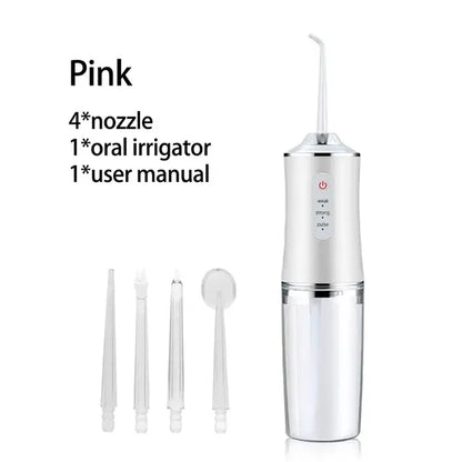 3-Mode Dental Water Flosser , Irrigator & Braces Cleaner