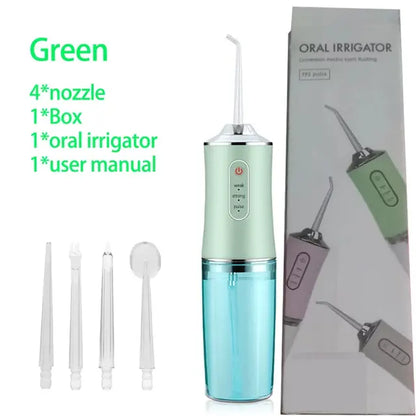 3-Mode Dental Water Flosser , Irrigator & Braces Cleaner